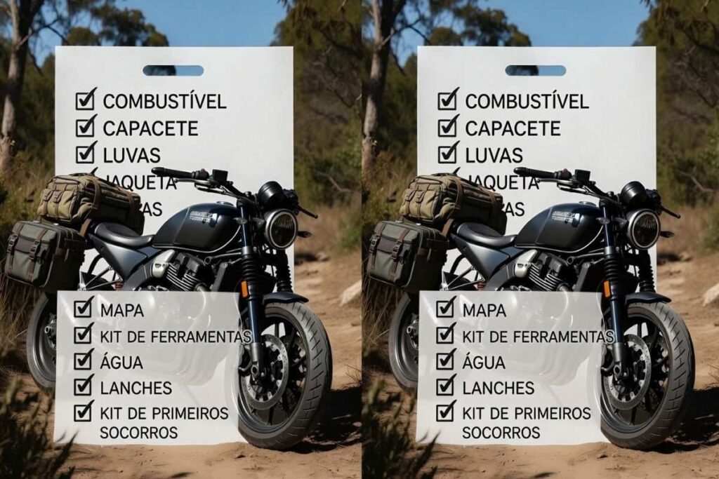 Checklist para Viagens de Moto