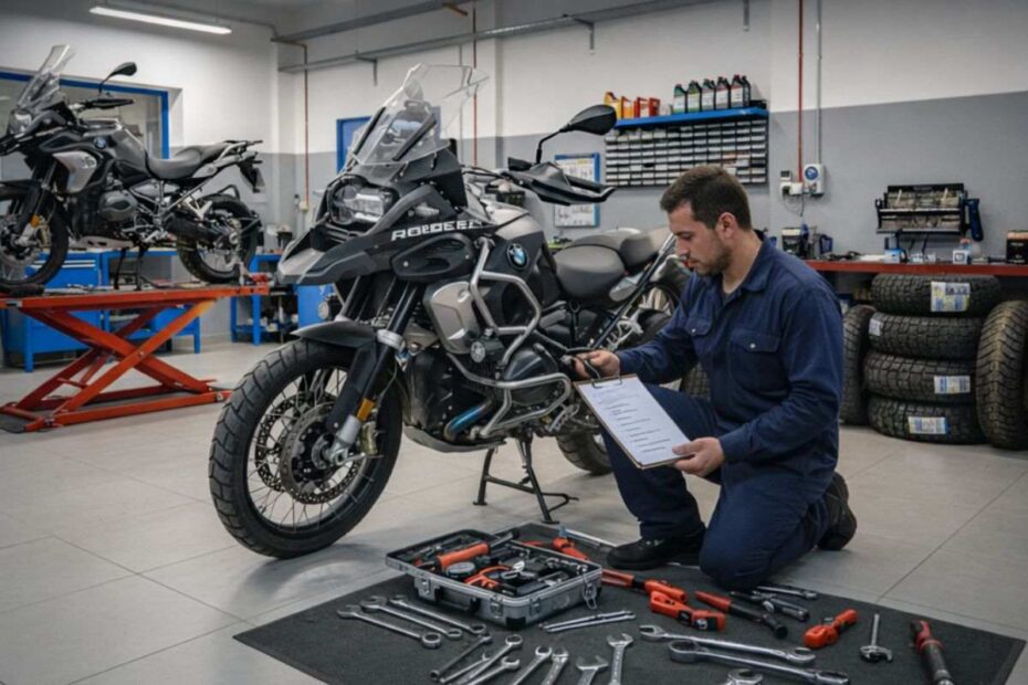 Revisão da Moto para Viagem